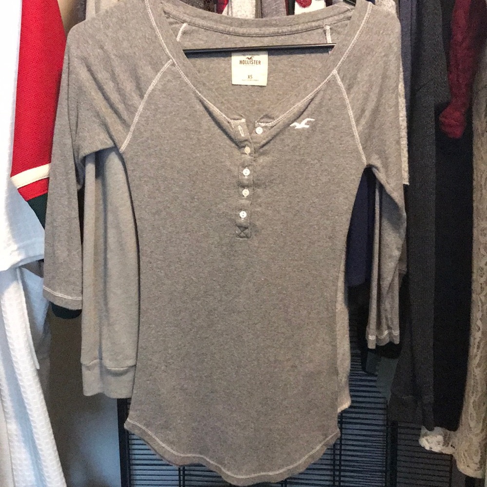 Hollister Quarter Sleeve Top